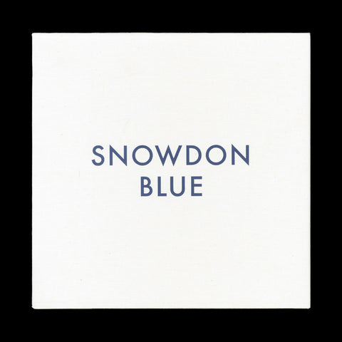 SNOWDON. Snowdon Blue. (Stockholm: Acne Studios, 2012).