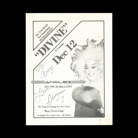 DRAG QUEENS - Photographs and ephemera. c.1900s-1980s.
