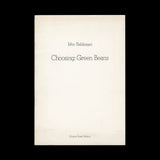 BALDESSARI, John. Choosing: Green Beans. (Milan): (Edizioni Toselli), (1972).