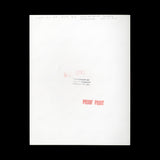 GOSSAGE, John. Berlin in the Time of the Wall… (Bethesda, MD): Loosestrife Editions, 2004 (SIGNED - WITH A PROOF PRINT)