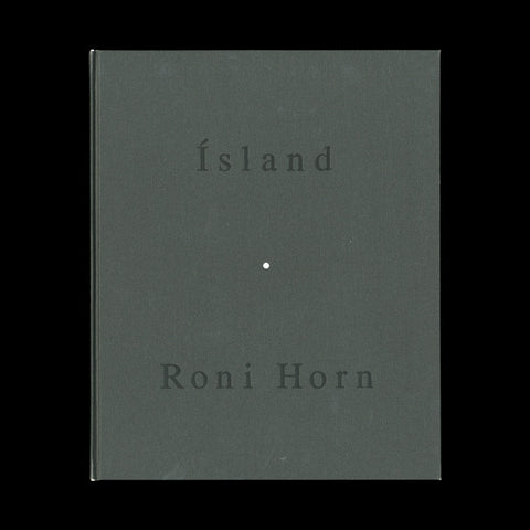 HORN, Roni. To Place / Lava. [New York]: [Privately printed], 1992.-EDITION OF 100 WITH A PHOTOGRAPH