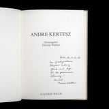 KERTESZ, Andre...  (Cologne): Galerie Wilde, (1982). SIGNED