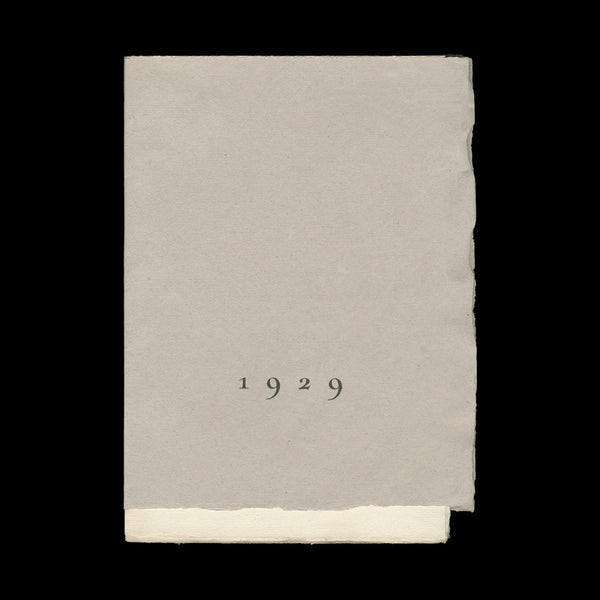 MAN RAY; PERET, Benjamin and ARAGON, [Louis]. 1929. [Brussels: Éditions de la Revue Variétés, 1929].