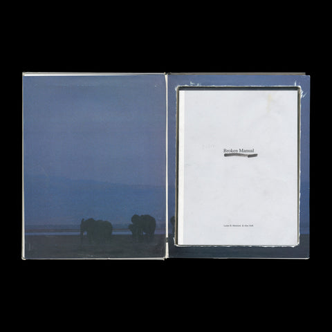 SOTH, Alec and Lester B. Morrison. Broken Manual. [Saint Paul, Minnesota]: [Little Brown Mushroom]; (Göttingen): (Steidl), (2010).